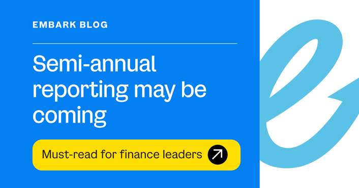 Semi-annual reporting