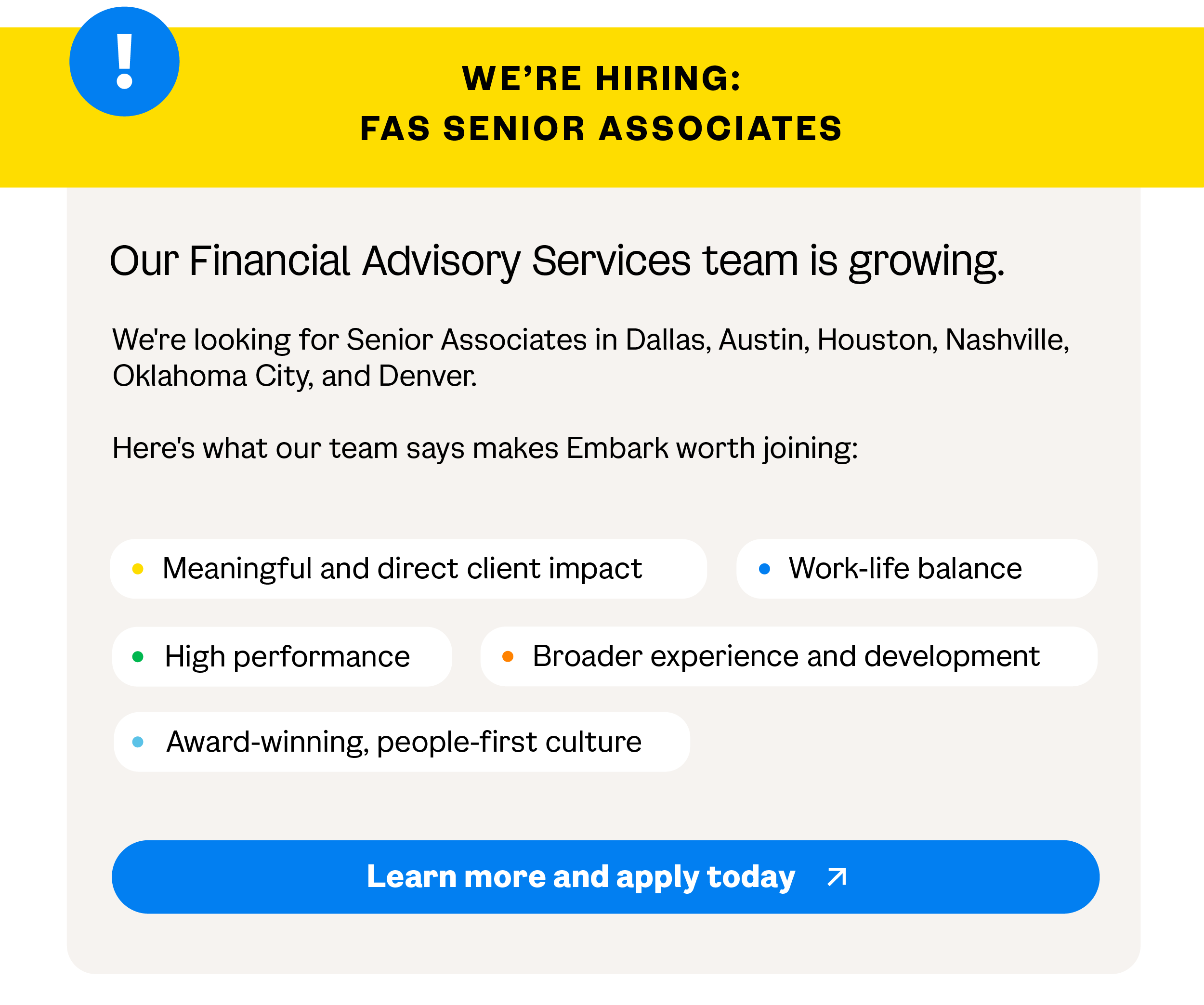 We're hiring_September newsletter
