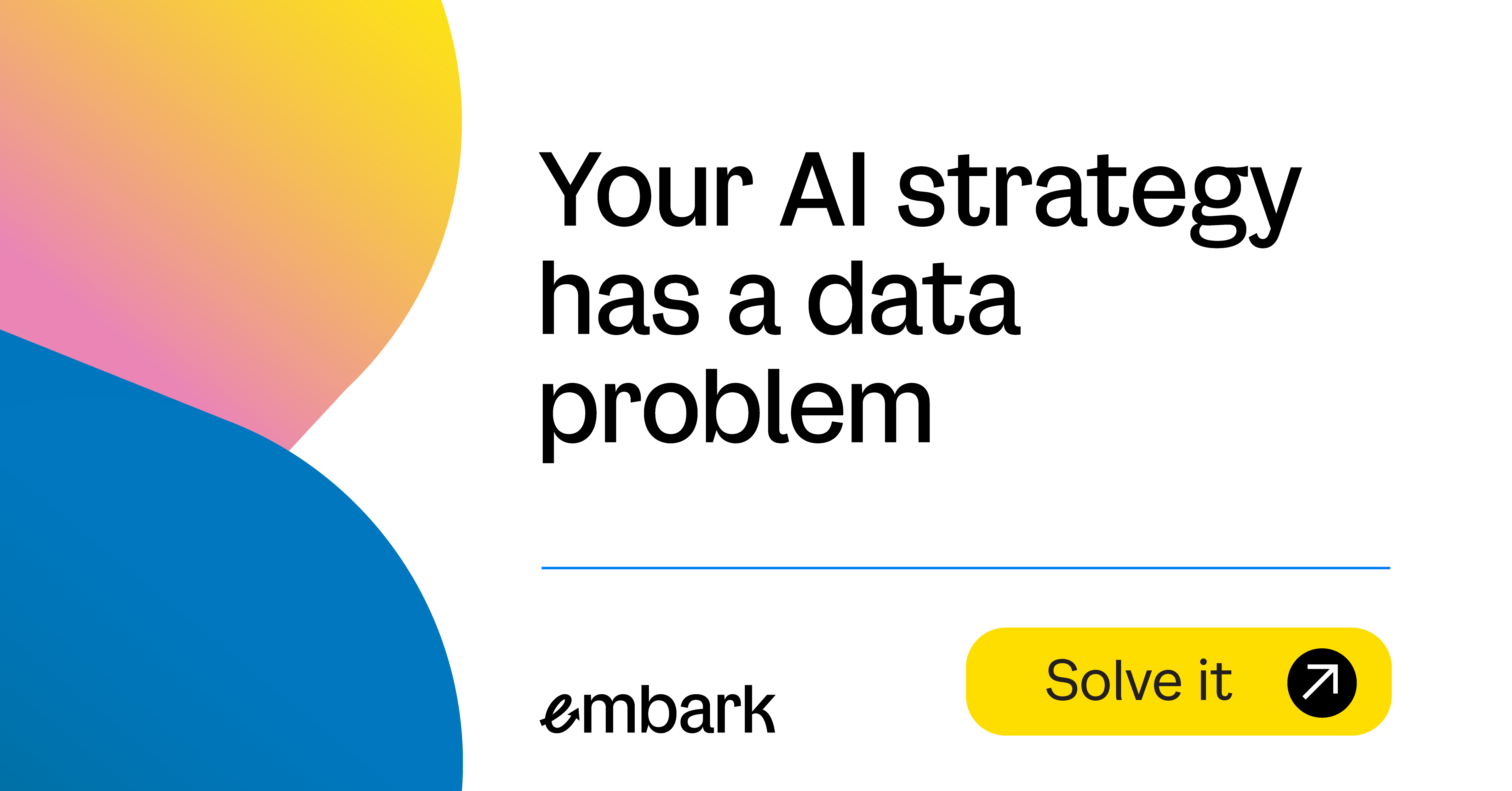 Your AI strategy has a data problem