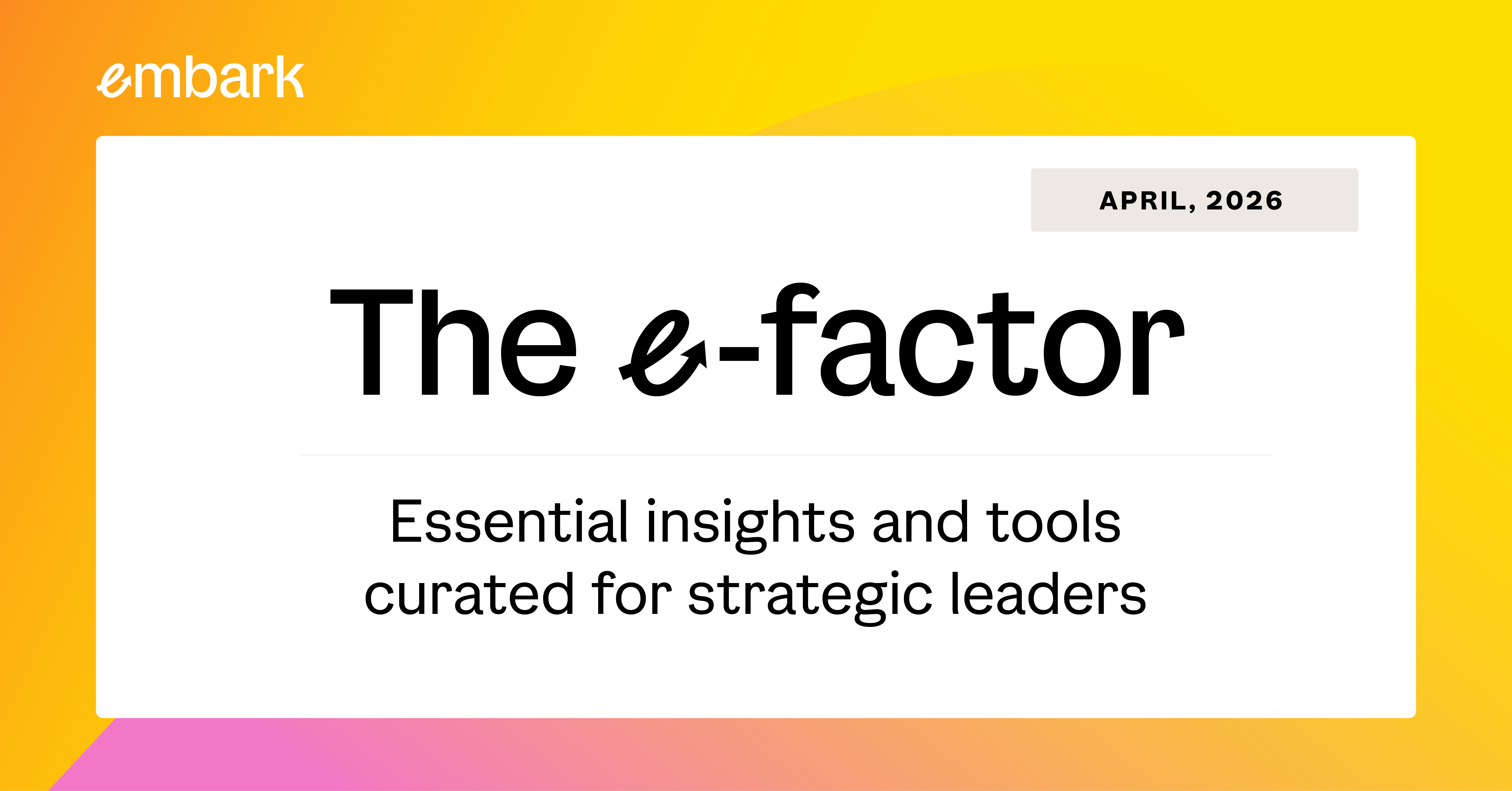 April 2026 Newsletter: You survived audit season. Now what?