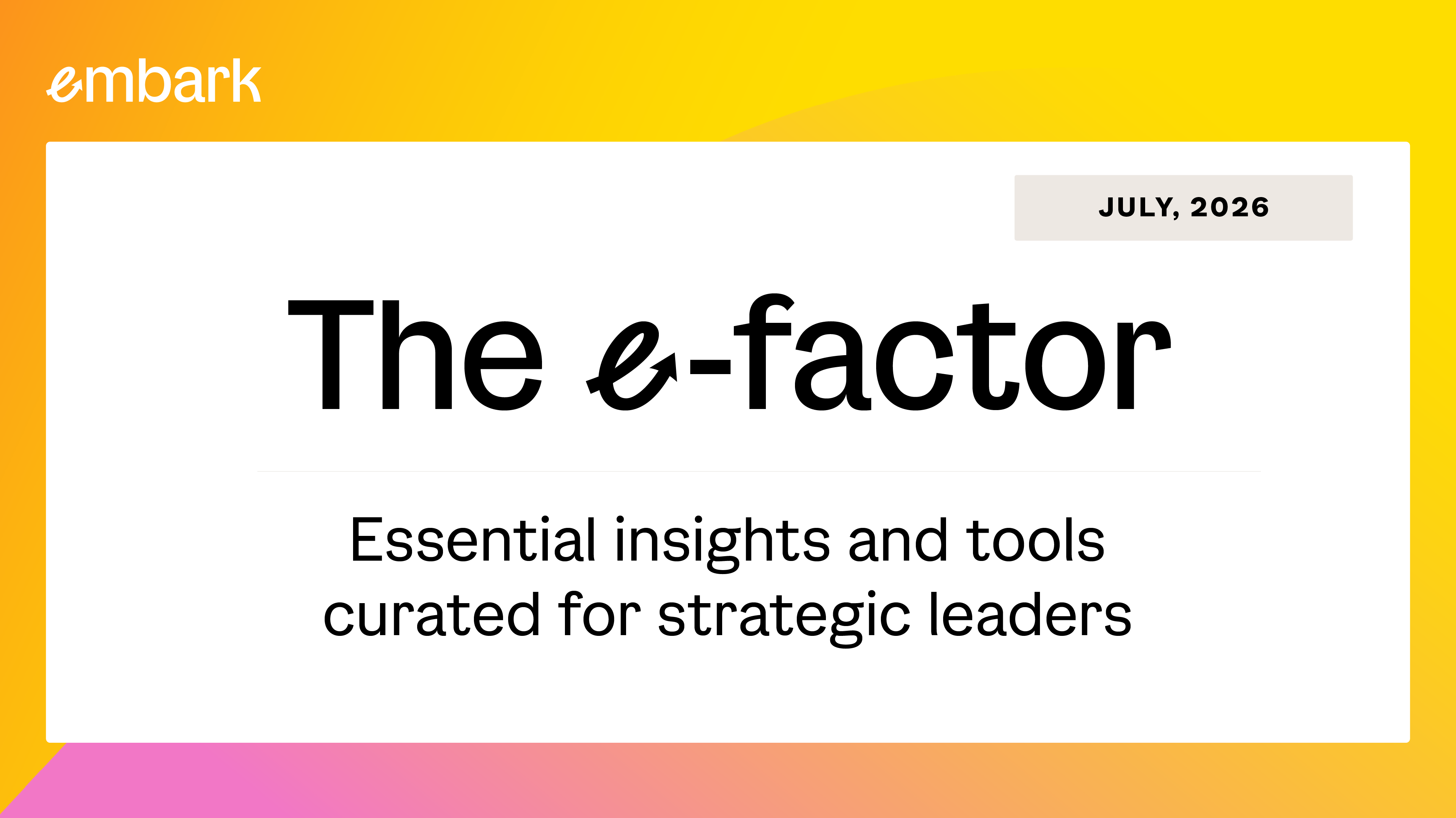 July 2026 Newsletter: Before the board, the buyer, or the budget ask